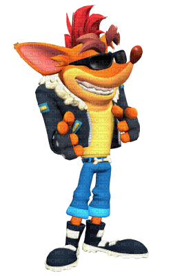 Crash Bandicoot - bezmaksas png