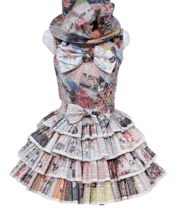 Paper Dress - png ฟรี
