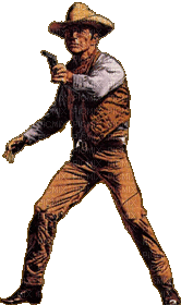 Cowboy With Gun - Bezmaksas animēts GIF