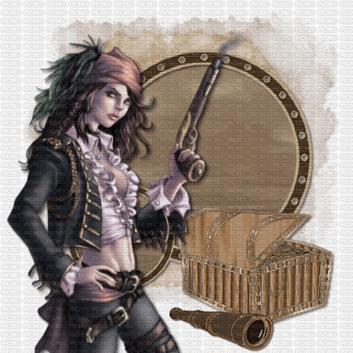 Piratti - Бесплатный анимированный гифка