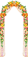 Flowered Arch - GIF animate gratis