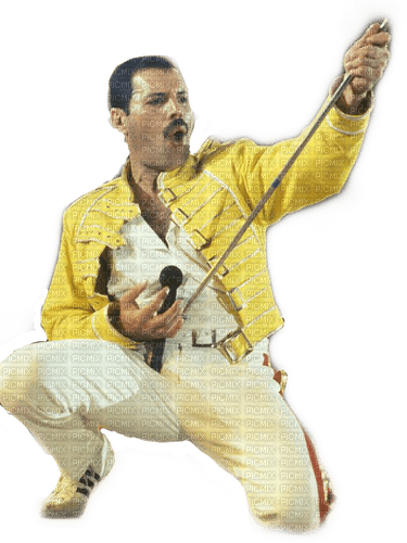 Freddie Mercury milla1959 - darmowe png