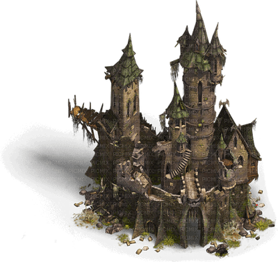 dark elf castle - zdarma png