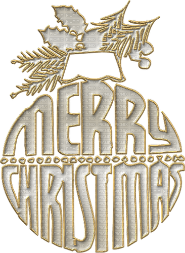 Merry Christmas.Text.Deco.Ball.Victoriabea - png ฟรี