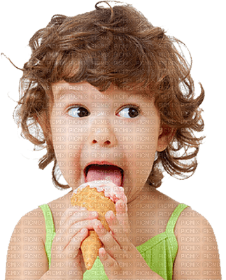 child ice cream  enfant  crême glacêe - png gratis