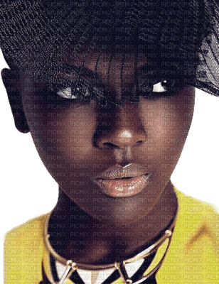 visage-woman-african-308x400 - Free PNG