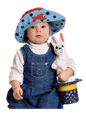 Kaz_Creations Baby Enfant Child Girl  Bunny - png gratis