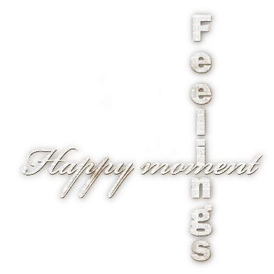 soave text happy moment feelings sepia - бесплатно png