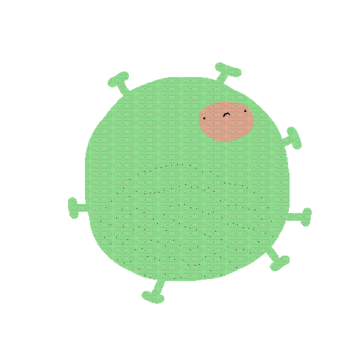 Green Pollen - Бесплатни анимирани ГИФ