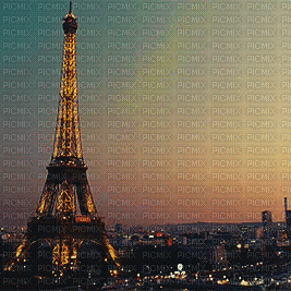 Rena Paris Hintergrund eiffelturm - GIF animé gratuit