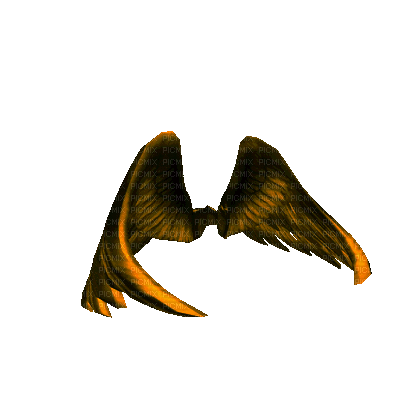 golden dark wings - Darmowy animowany GIF