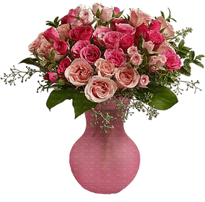 blommor-rosor-vas - png gratis