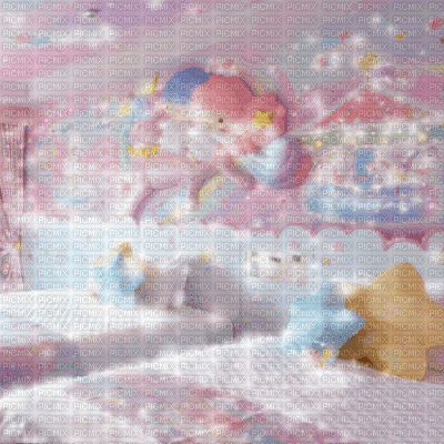 Little Twin Stars Bedroom - 無料のアニメーション GIF