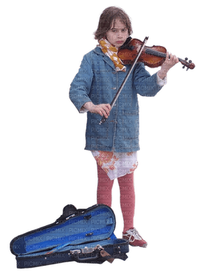 Fille.Girl.Violon.Music.Victoriabea - Free PNG