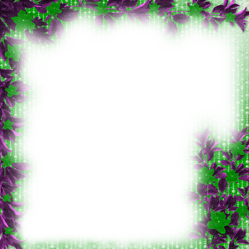 Frame.Green - By KittyKatLuv65 - PNG gratuit