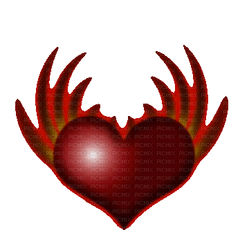 gothic heart - Darmowy animowany GIF