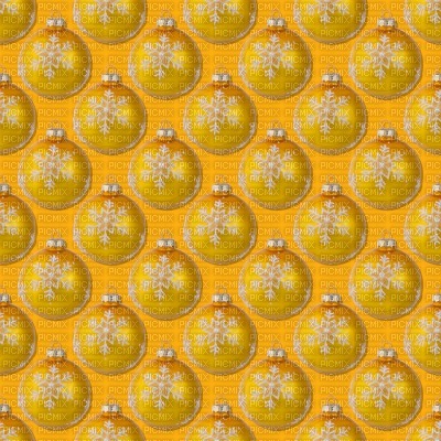 Yellow Bauble Background - gratis png