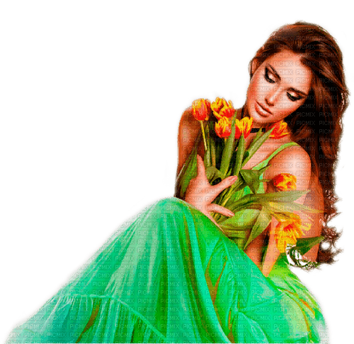 spring woman by nataliplus - zdarma png