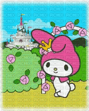My Melody Fiori -  Flower - Free animated GIF