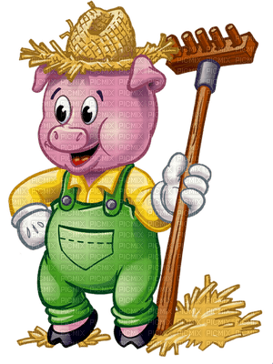 Kaz_Creations Cartoons Cartoon Three Little Pigs - darmowe png