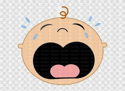 crying babyface - kostenlos png