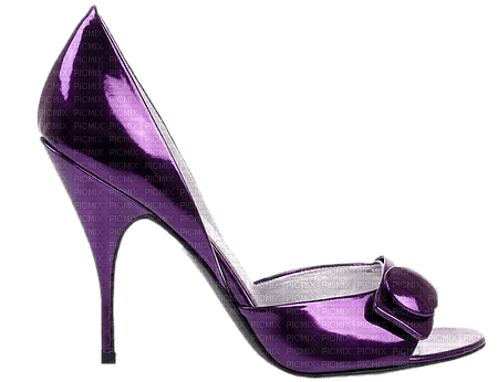 skor--shoes--purple--lila - zdarma png
