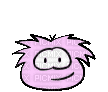 Pink Pufffle - GIF animado grátis