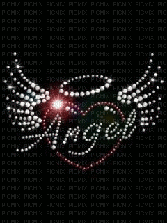 angel glitter strass sophiejustemoi - Darmowy animowany GIF