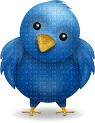 Kaz_Creations Cartoons Cute Blue Bird - PNG gratuit