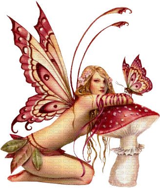 fairy butterfly-NitsaPap - Free animated GIF