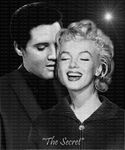 Marilyn & Elvis - gratis png