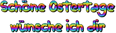 Schöne Ostertage - Bezmaksas animēts GIF