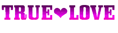 Kaz_Creations  Logo Text True Love - Besplatni animirani GIF