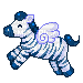 zebra - GIF animate gratis
