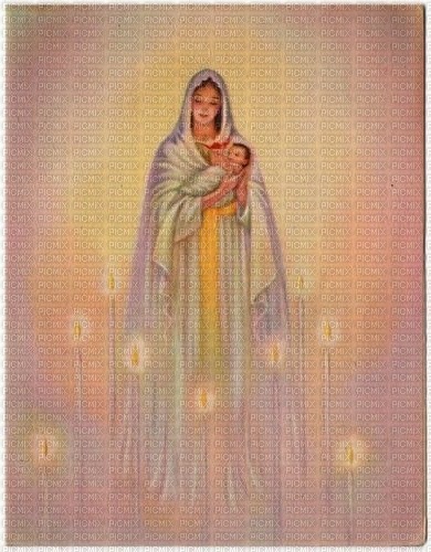 Maria mit Jesus - ingyenes png