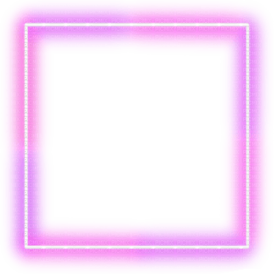 neon frame - png ฟรี