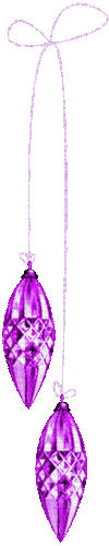 Ornaments.Purple.Animated - KittyKatLuv65 - GIF เคลื่อนไหวฟรี