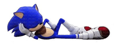 Kaz_Creations Funny Animated Sonic The Hedgehog - Δωρεάν κινούμενο GIF