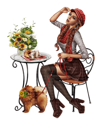 Woman Herbst - 免费PNG