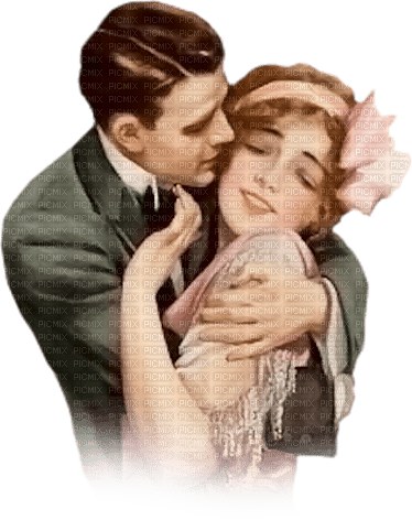 soave couple vintage pink brown - ilmainen png