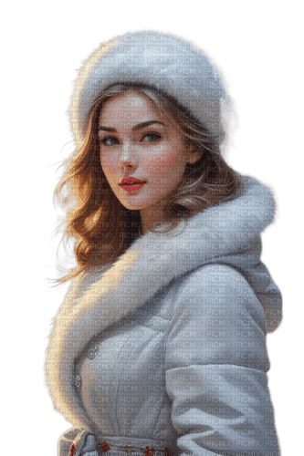 MUJER-INVIERNO-RUBICAT - PNG gratuit