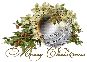 christmas-text-ball-deco - kostenlos png