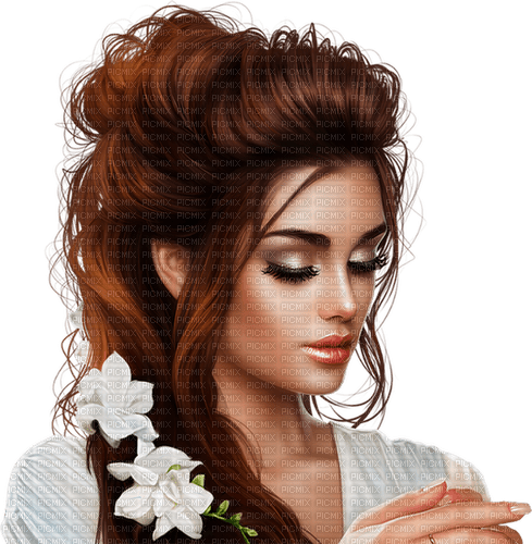 spring  woman by nataliplus - png ฟรี
