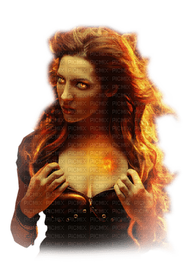Kaz_Creations Fire Flames Deco Woman Femme - безплатен png