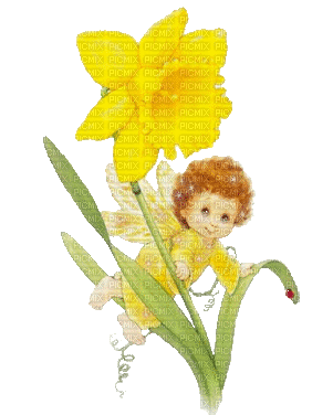 child flowers bp - 無料のアニメーション GIF