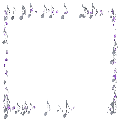 music notes clef frame musique tube gif glitter cadre anime animation animated noten rahmen musik - 無料のアニメーション GIF