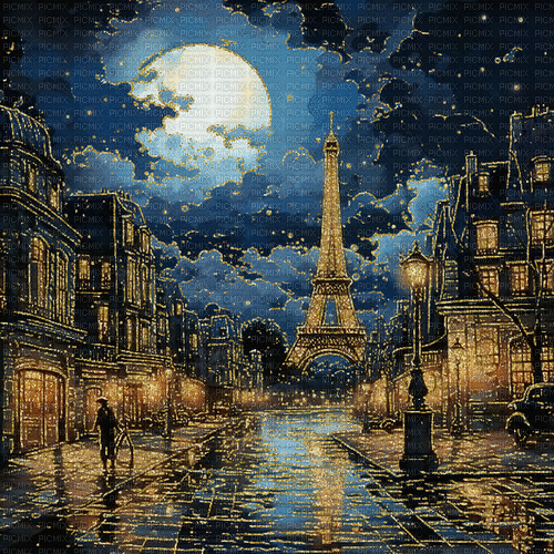 background, hintergrund, paris - 無料のアニメーション GIF