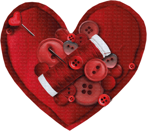 red heart Bb2 - zdarma png