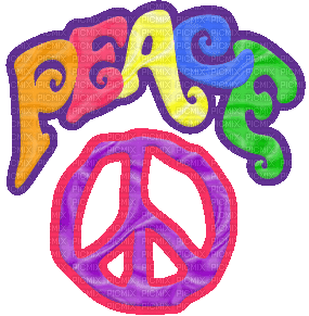 peace - Bezmaksas animēts GIF