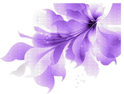 Flower, Flowers, Purple 2, Deco, Decoration - Jitter.Bug.Girl - Free PNG